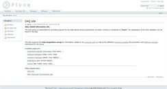Desktop Screenshot of daq-plone.triumf.ca